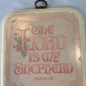 Hallmark‎ Psalm 23 plaque